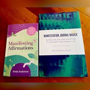 Manifesting affirmations book with journal